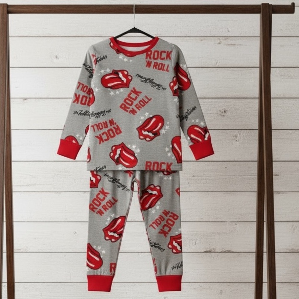 The Rolling Stones Toddler Pajama Set - Size 5T NWT